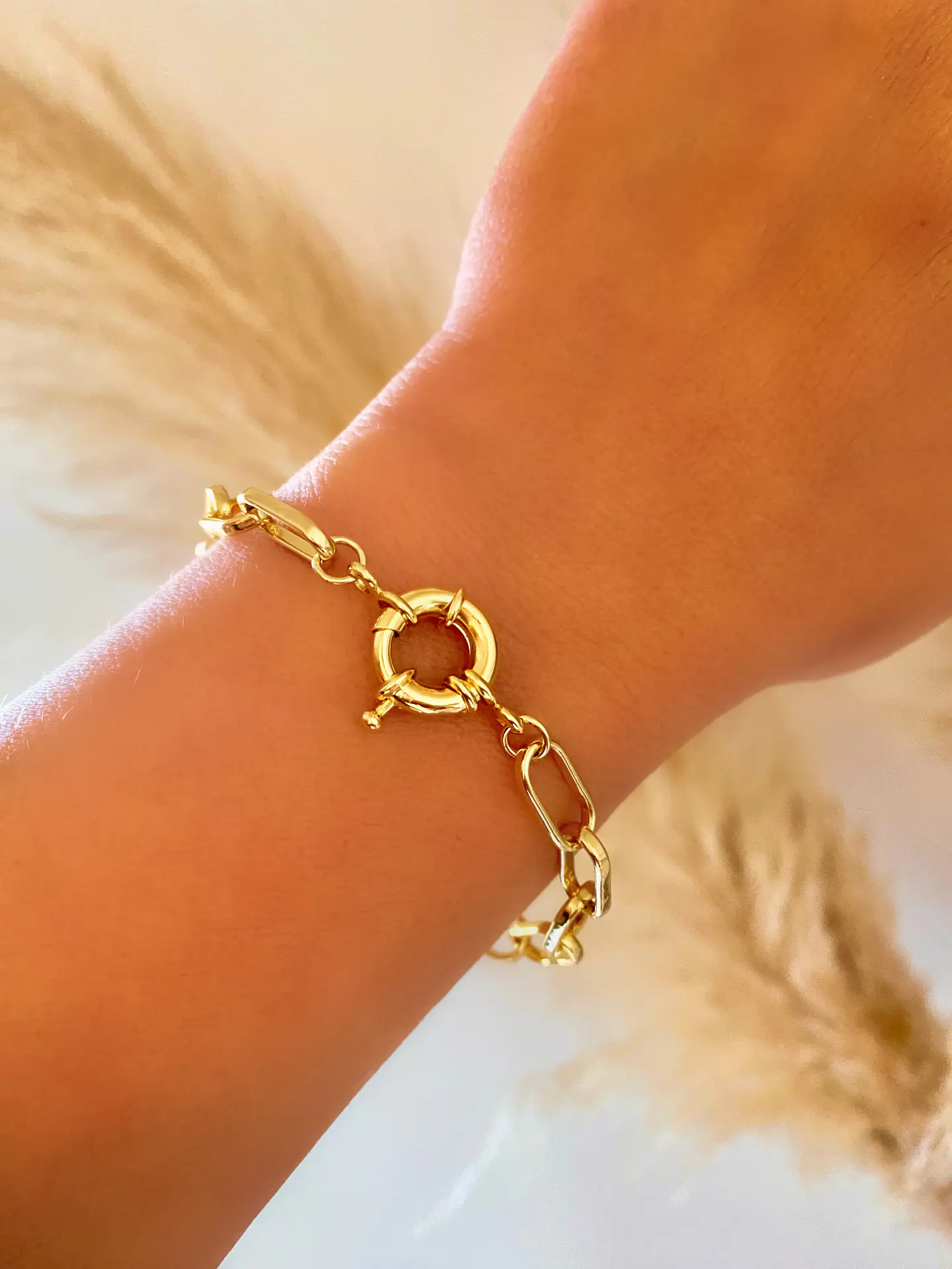 Pulsera maxi Eslabones tradicionales Gold 3