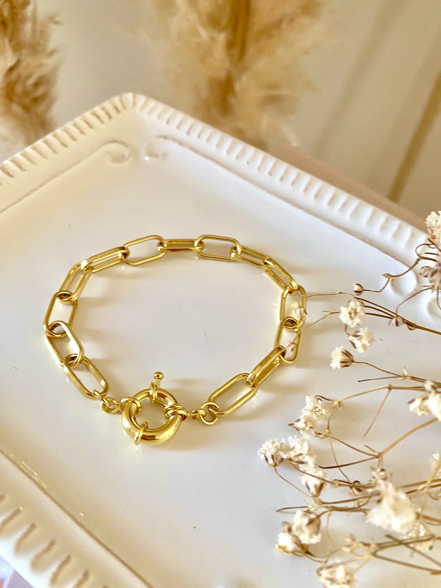 Pulsera maxi Eslabones tradicionales Gold 4