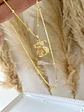 Collar Osito Circones Cadena bolita gold  - Miniatura 2