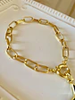 Pulsera Estrella Black maxi Eslabones tradicionales Gold - Miniatura 1