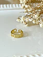 1 Aro Ear Cuff diseño Cadena gold - Miniatura 2