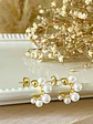 Aros Argolla Perlas Gold - Miniatura 3