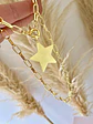 Collar Estrella Lijada maxi Eslabones tradicionales  - Miniatura 1