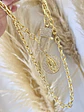 Collar Maxi Medalla Virgen  broche Maxi candado  - Miniatura 3