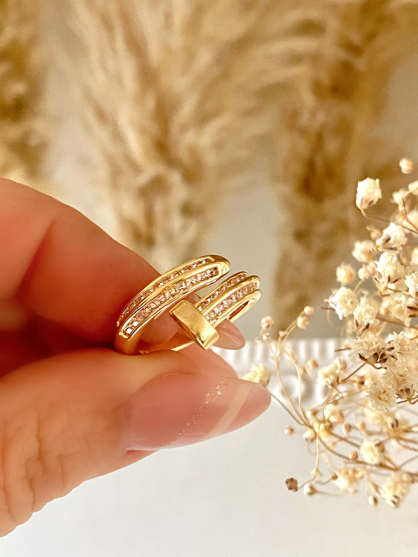 Anillo Inspo Cartier Juste un Clou gold  1