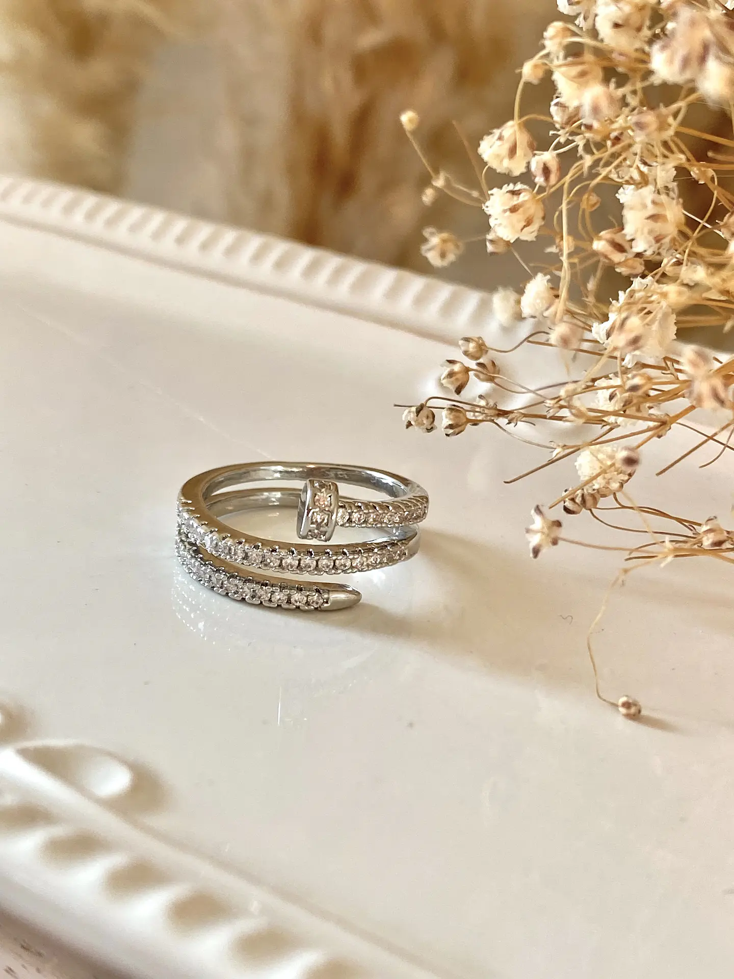 Anillo Inspo Cartier Juste un Clou silver  4