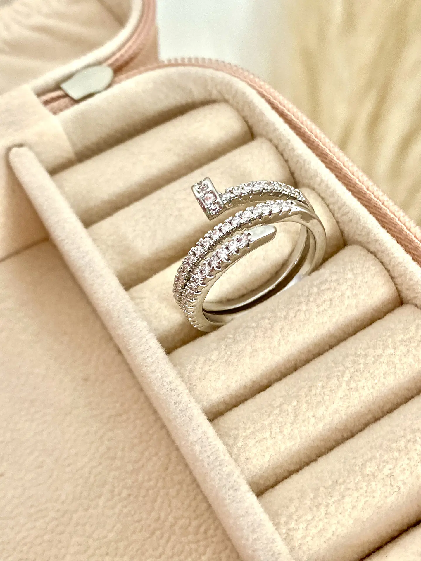 Anillo Inspo Cartier Juste un Clou silver  3