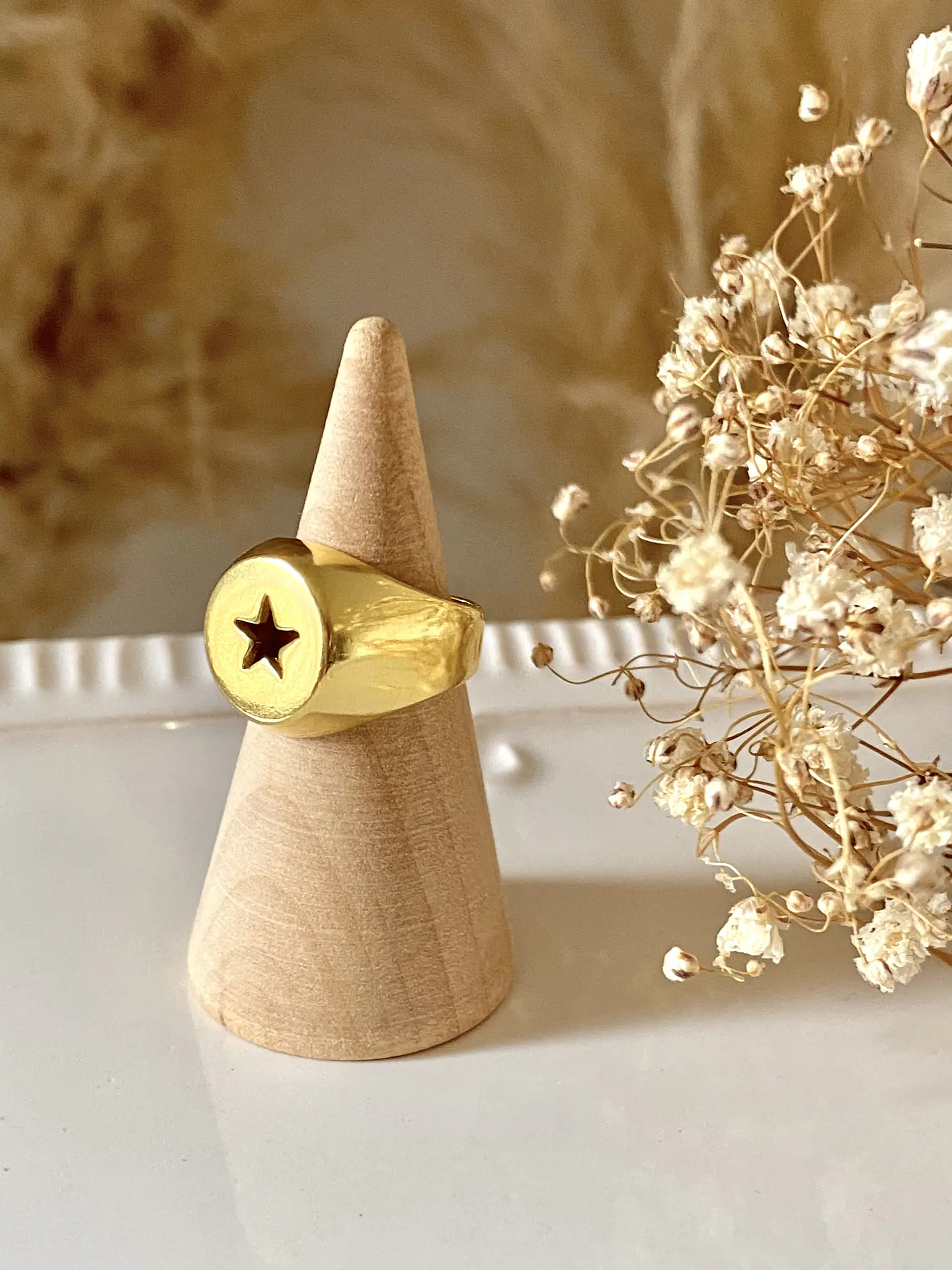 Anillo  Estrella meñique  3