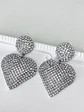 Maxi Aros Corazón Strass Silver - Miniatura 3