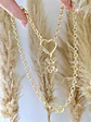 Collar Osito circones conector Corazón gold - Miniatura 2