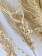 Collar Osito circones conector Corazón gold - Miniatura 5