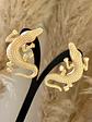 Aros Maxi Cocodrilo Gold - Miniatura 1