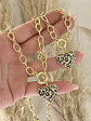 Conjunto Corazon Print Circones y esmaltado - Miniatura 2