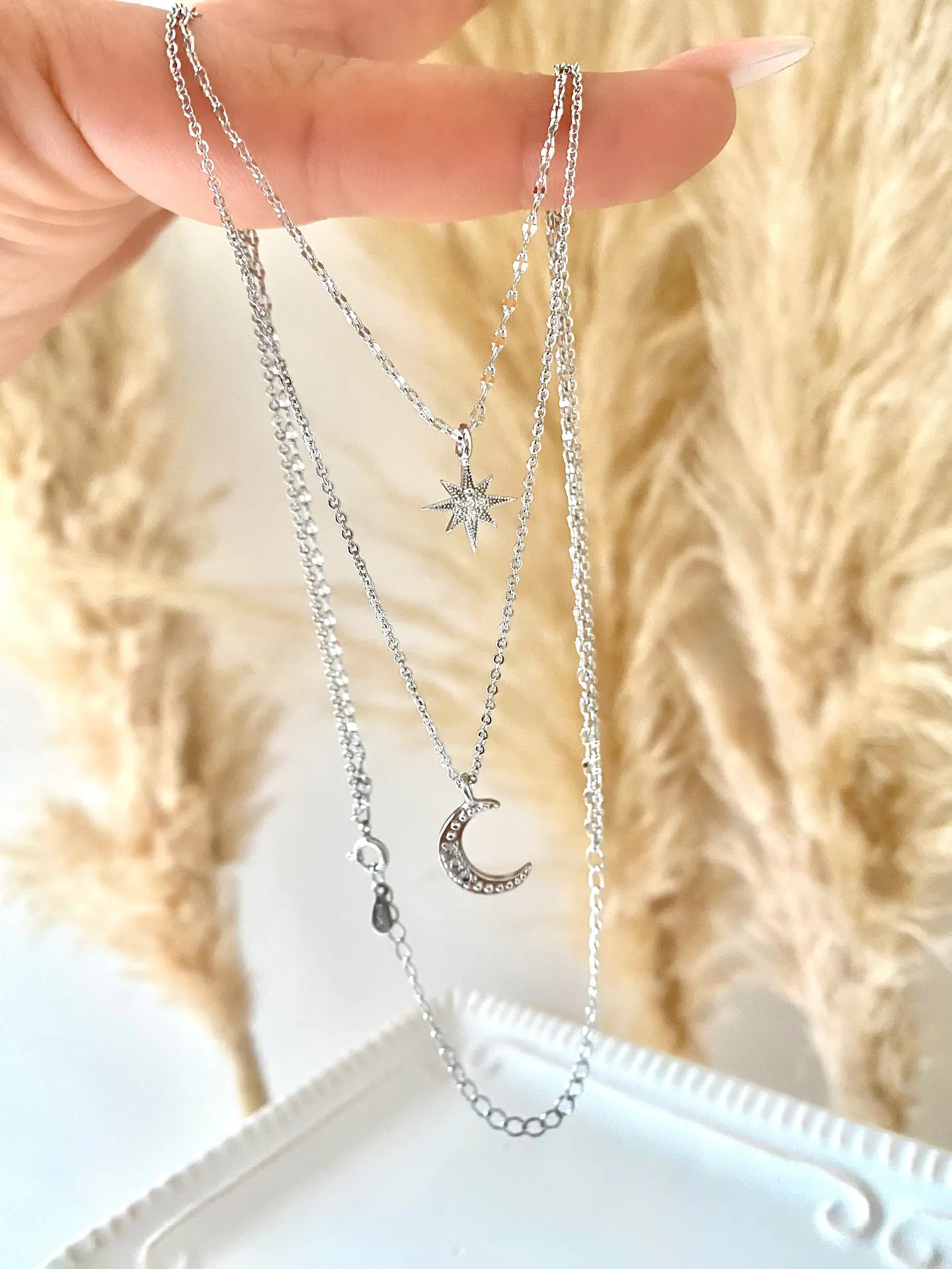 Conjunto Luna Estrella Silver 2