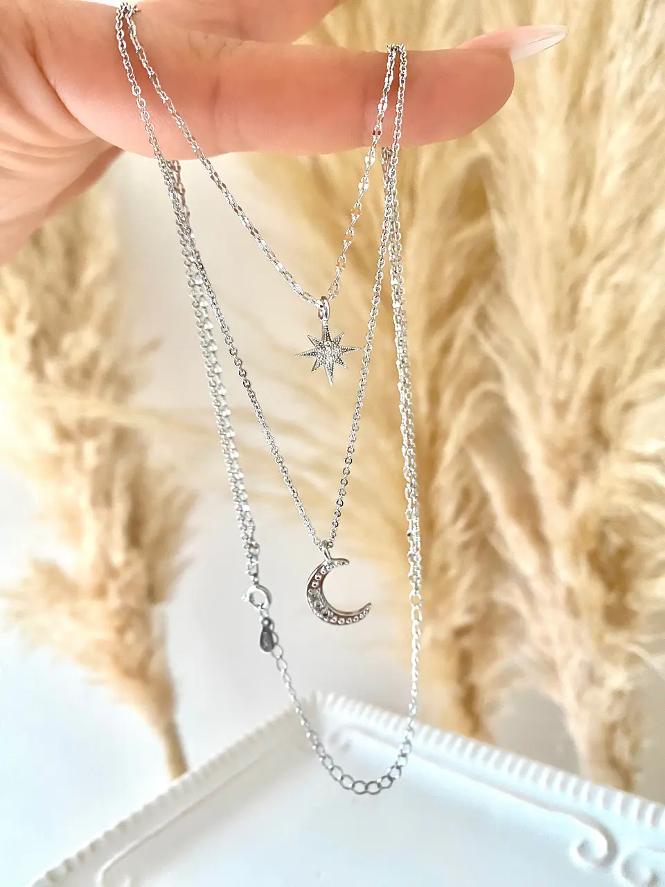 Conjunto Luna Estrella Silver 2
