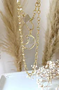 Collar Luna Cuarzo Perlas Circones  - Miniatura 3
