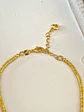 Pulsera Mostacilla Corazón rayos gold - Miniatura 3