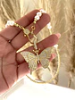 Collar Perlas de Río y Maxi Mariposa Circones  - Miniatura 1
