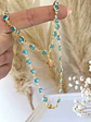 Collar eslabones turquesa Estrellita - Miniatura 3