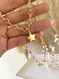 Collar eslabones rosa Estrellita - Miniatura 1