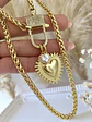Collar Detente Maxi Broche Candado Luxury - Miniatura 1