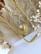 Collar Detente Maxi Broche Candado Luxury - Miniatura 5