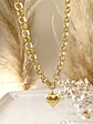 Collar cadena maxi Rolo Corazón gold - Miniatura 4