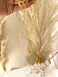 Collar Maxi eslabones Corazón circones gold - Miniatura 2