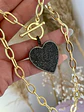 Collar Corazón Black circones  - Miniatura 3