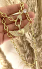 Collar Corazón Alado Circones Gold  - Miniatura 2