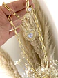 Collar Corazón Cristal y Broche Circones Gold - Miniatura 3