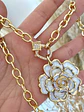 Collar Maxi Camelia Nácar broche Luxury Circones  - Miniatura 3