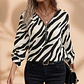 Blusa Minga Estampado Cebra  - Miniatura 2