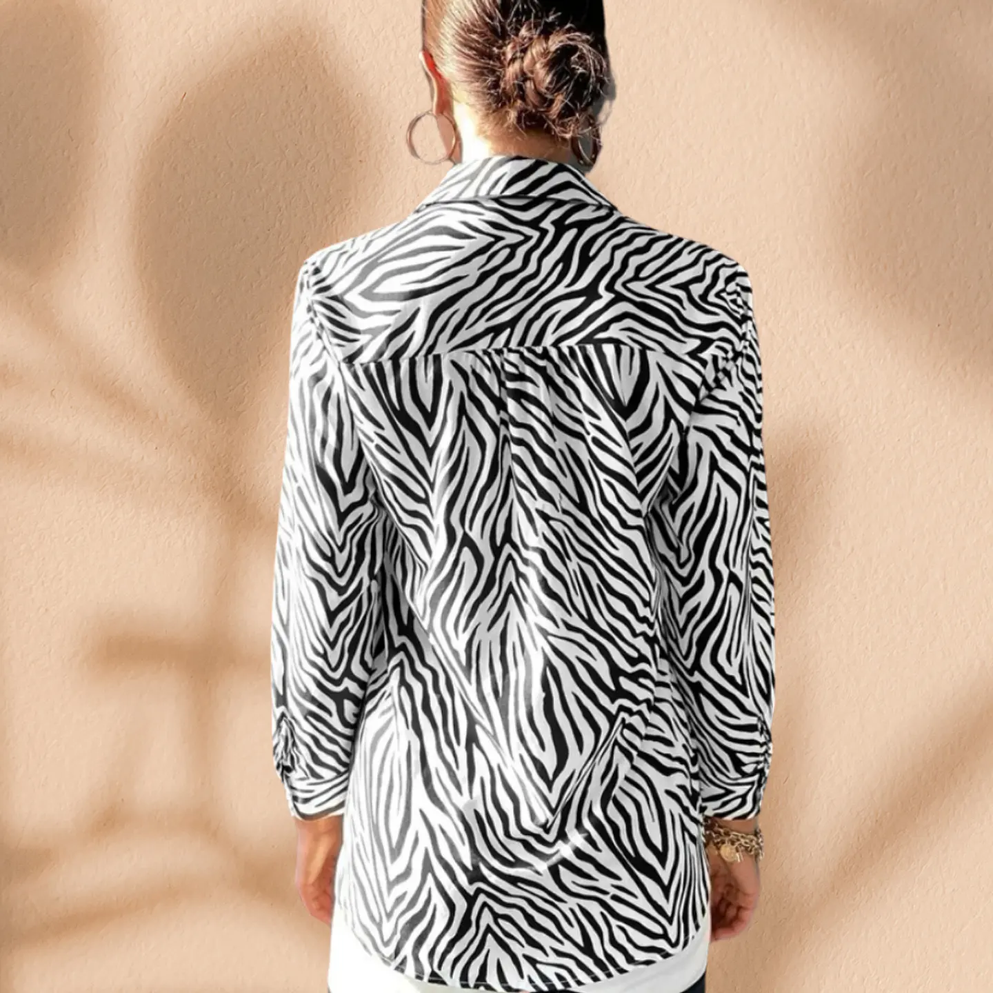 Blusa Print Cebra  2