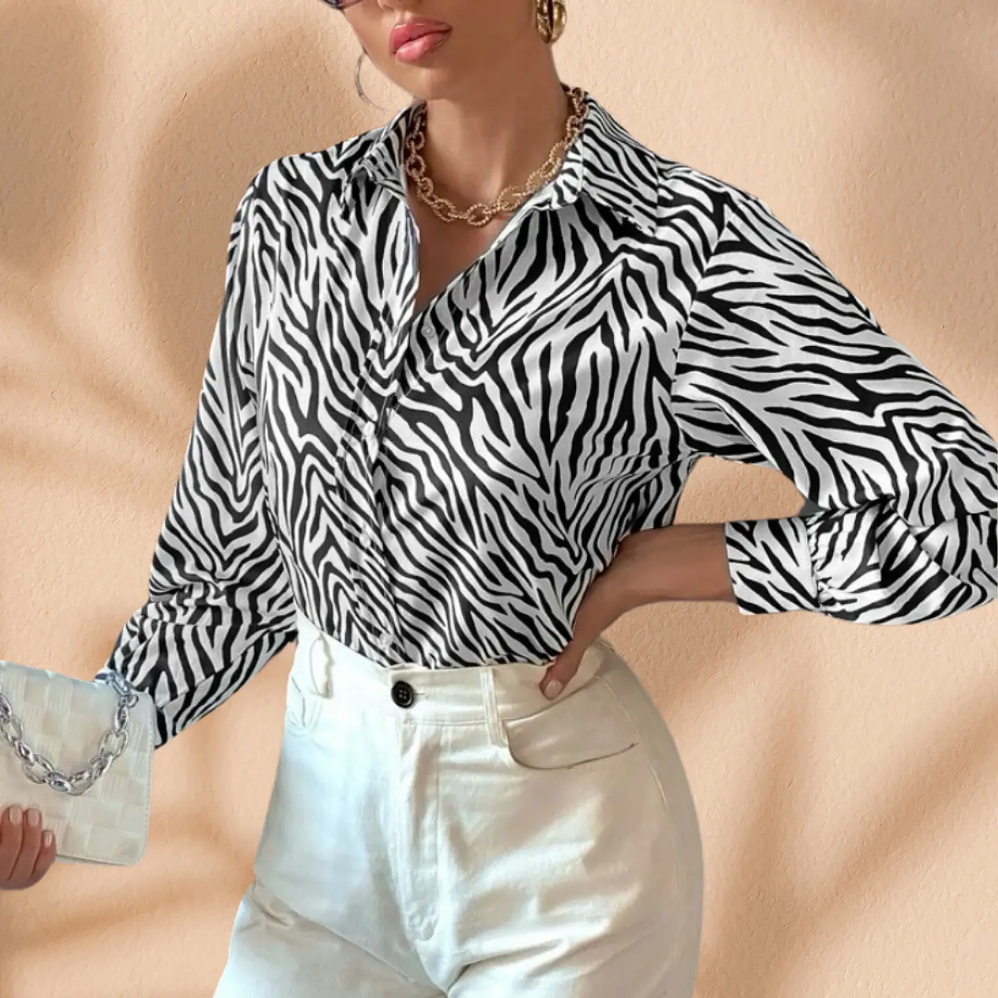 Blusa Print Cebra  3