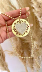 Collar Medallón y corazón Circones  - Miniatura 1