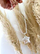 Collar Mostacilla Estrella Cuarzo silver  - Miniatura 2