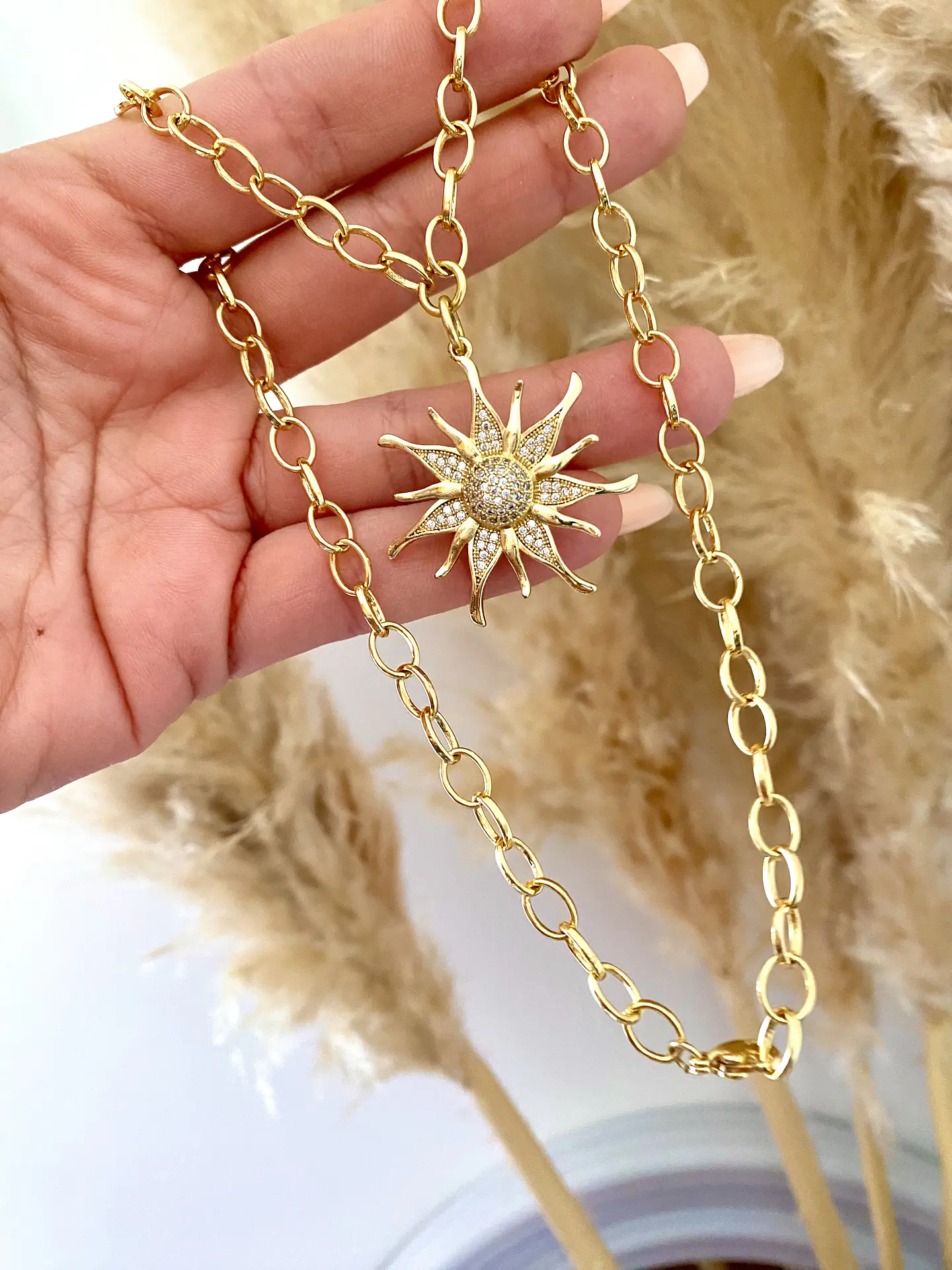Collar Soleil Circones  Gold  3