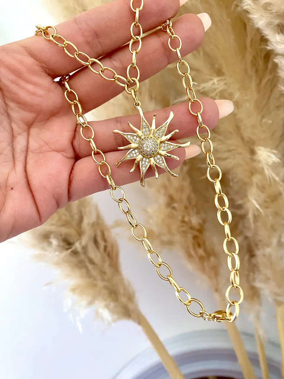 Collar Soleil Circones  Gold  3
