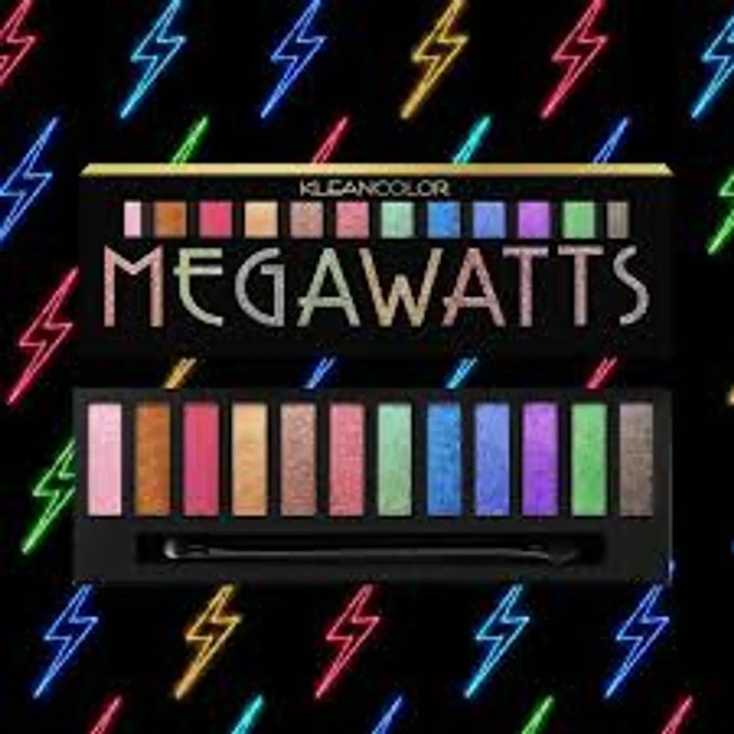 Paleta MEGAWATTS Sombras Metalizadas  1