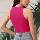 Top elasticado fucsia - Miniatura 2