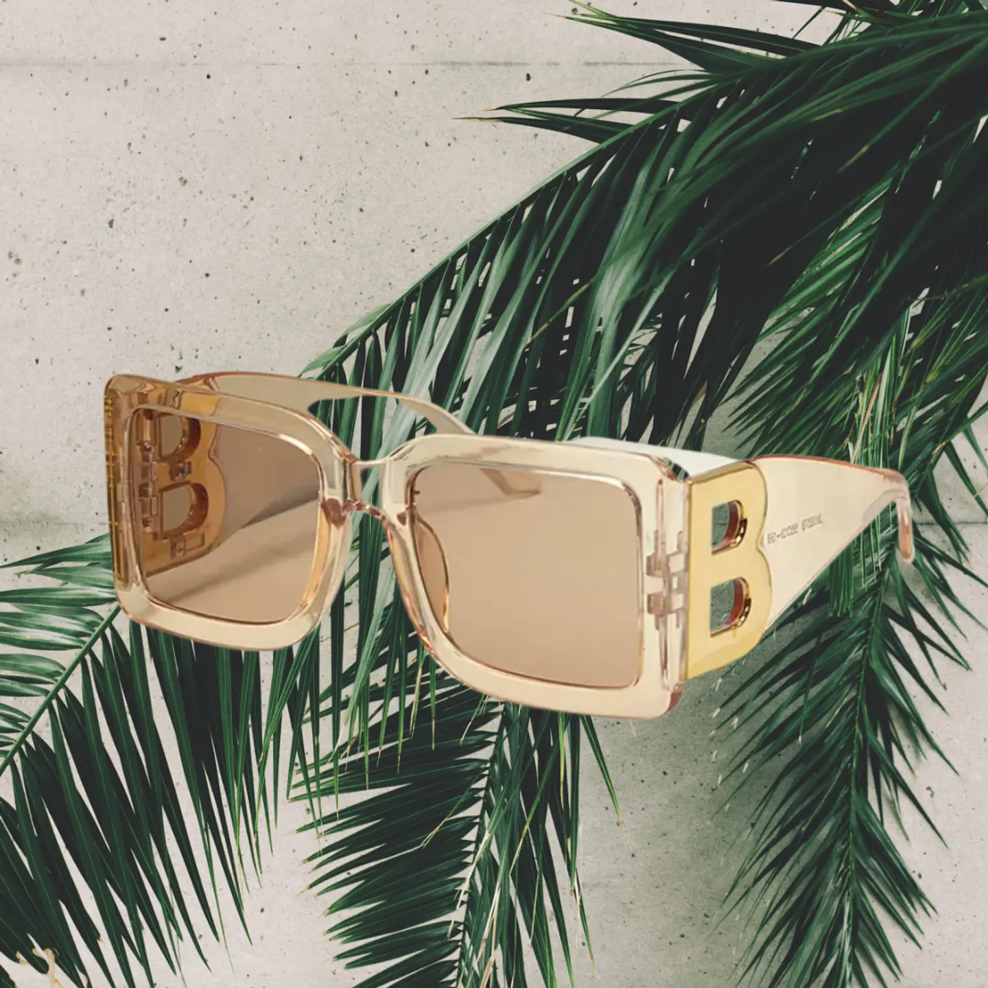 Lentes Oversize B Caramel 1