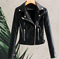 Chaqueta Cazadora Biker Efecto Piel - Miniatura 2