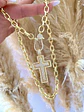 Collar Maxi Cruz Circones Gold - Miniatura 2