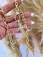Collar Maxi Cruz Circones Gold - Miniatura 3