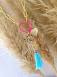 Collar Summer Turquesa Gold - Miniatura 2
