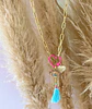Collar Summer Turquesa Gold - Miniatura 3