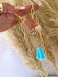 Collar Summer Turquesa Gold - Miniatura 4