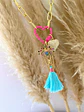 Collar Summer Turquesa Gold - Miniatura 5