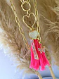 Collar Summer Pink Bright Gold - Miniatura 1
